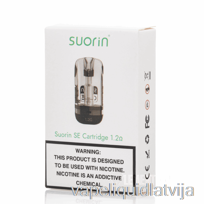 Suorin Se Nomaiņas Pods 1.2ohm Pods Vape šķidrums